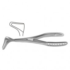 Hartmann-Halle Nasal Speculum Fig. 1 Stainless Steel, 15.5 cm - 6" Blade Length 27 mm